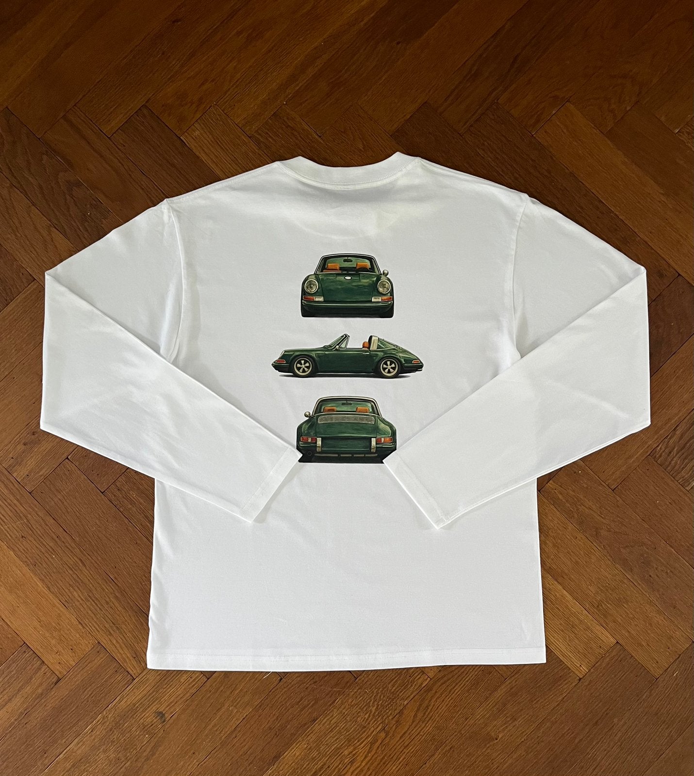 Longsleeve Formulaires Porsche, Ophalen of Verzenden, Nieuw, Maat 52/54 (L), Wit