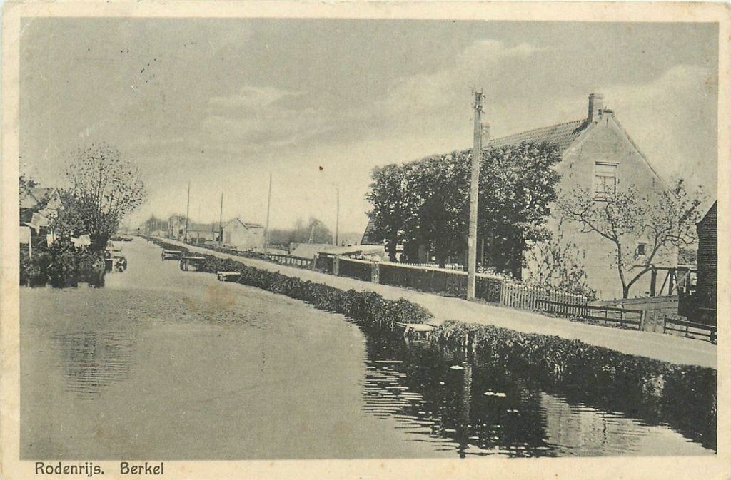 702-036-049 Berkel  Rodenrijs, Verzenden, Voor 1920, Zuid-Holland