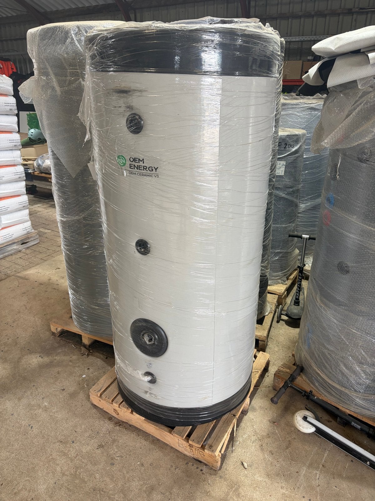 Zonneboiler 500L met twee spiralen - Nieuw, Ophalen, Overige typen, Nieuw, 60 tot 150 cm