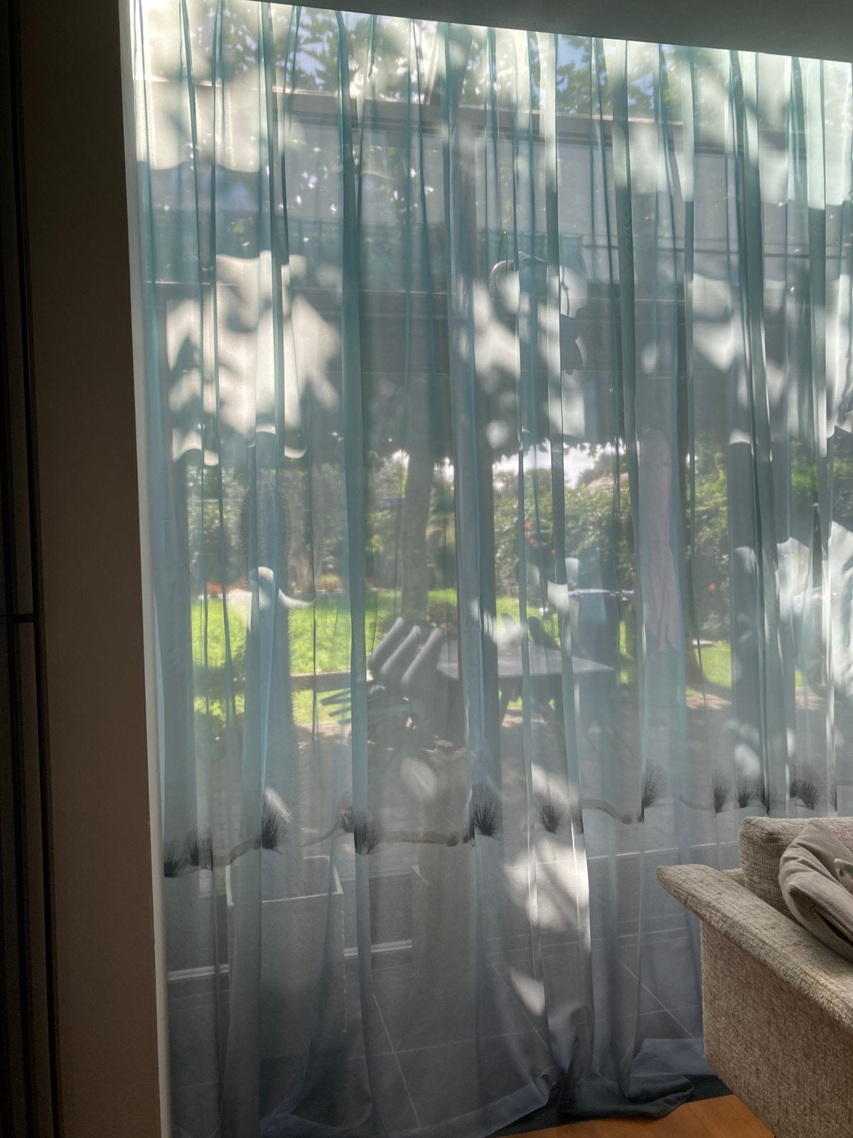 Mooie decoratieve vitrages/gordijnen., Ophalen, Meerkleurig, Zo goed als nieuw, Modern
