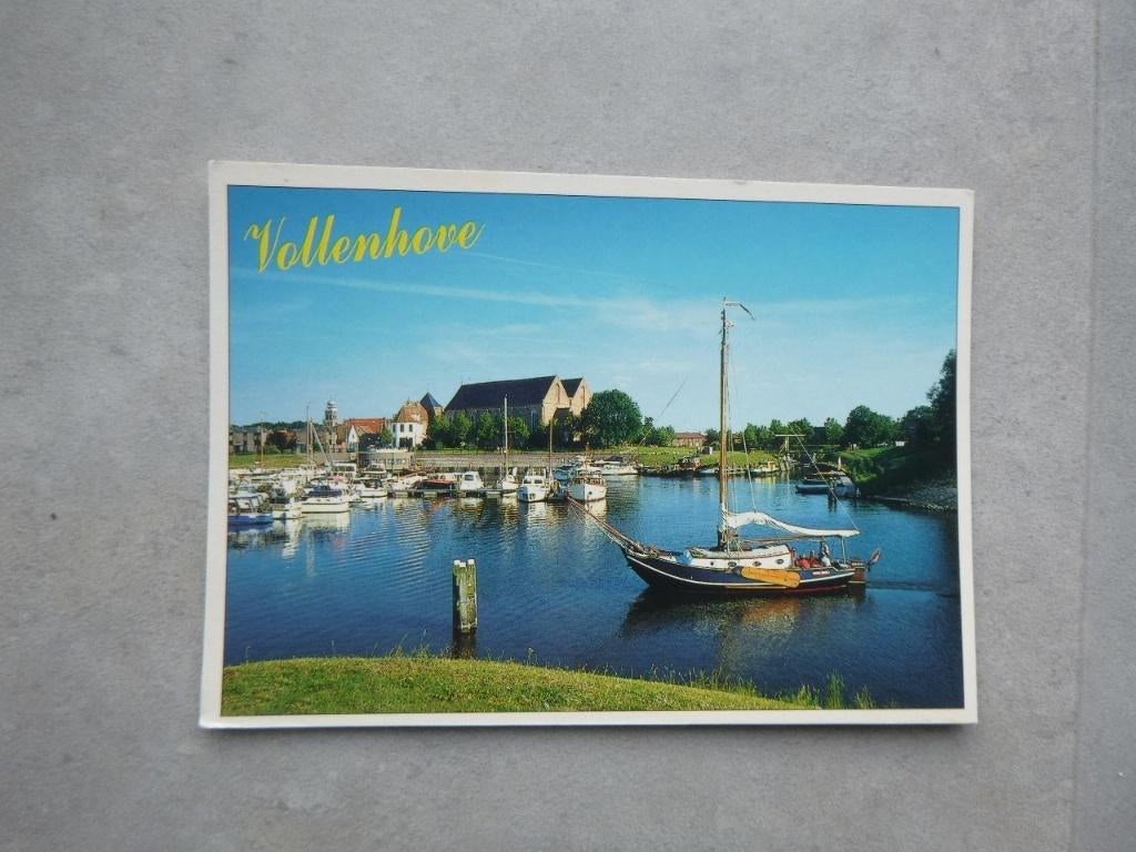Vollenhove, haven/boten, Verzenden, 1980 tot heden, Gelopen, Noord-Brabant