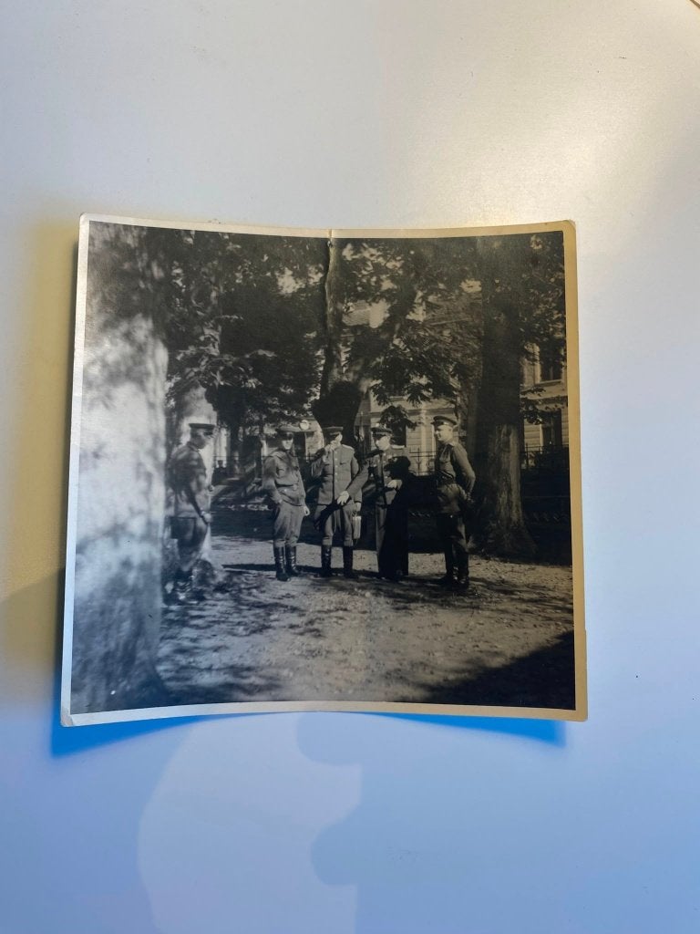 Foto Sovjet Soldaten / Officieren, Verzamelen, Ophalen of Verzenden, Voor 1940, Zo goed als nieuw, Overige onderwerpen