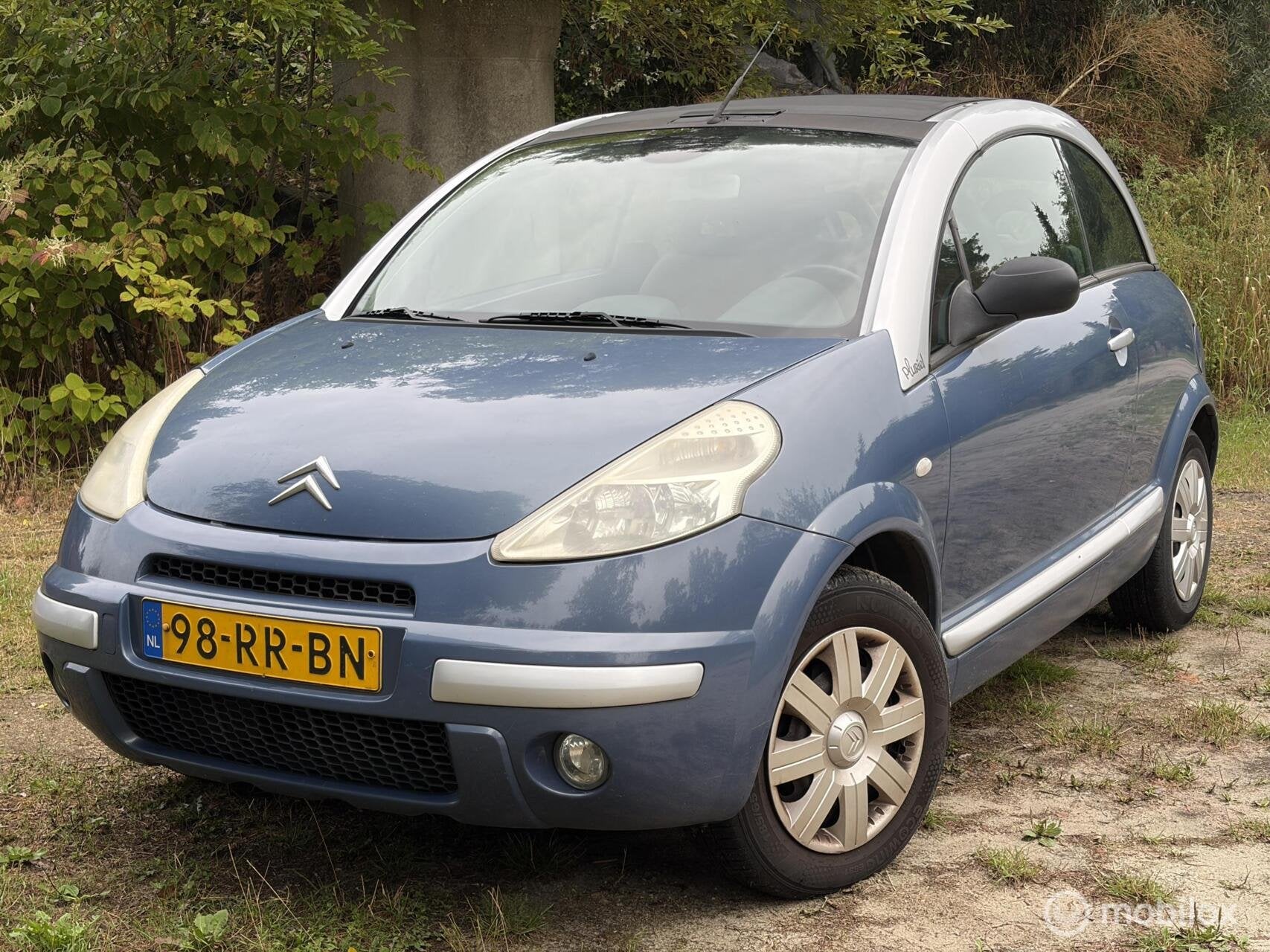 Citroen C3 PlurielNette auto.. 1.4i, Auto's, Voorwielaandrijving, 15 km/l, Zwart, Cabriolet
