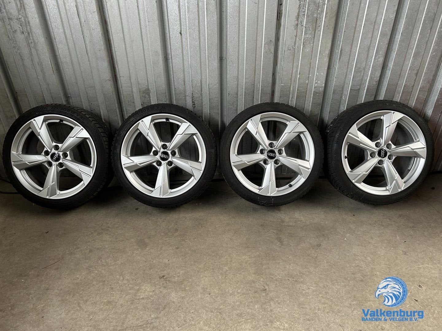8mm! Originele Audi A3 18 inch Rotor velgen 5x112 winterband, Auto-onderdelen, 18 inch, Gebruikt, -, -