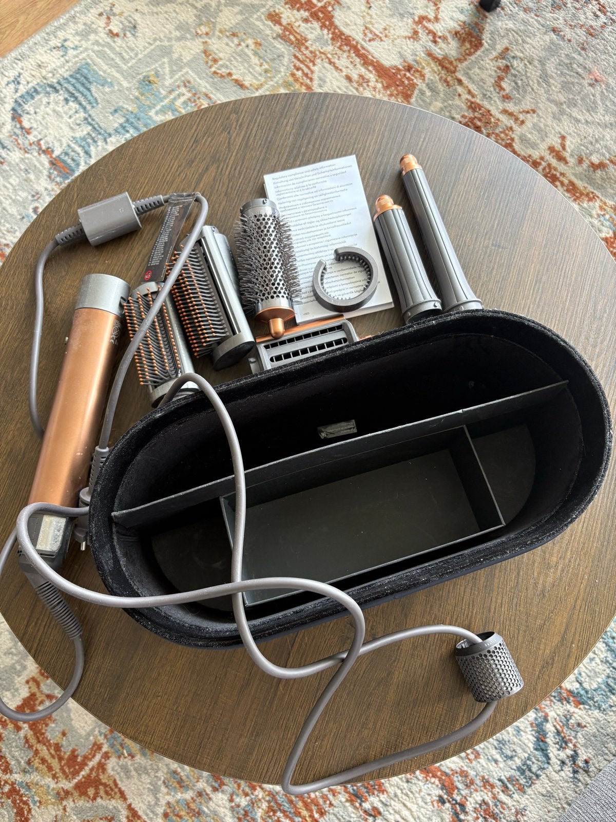 Dyson Airwrap  - Zo goed als nieuw, compleet met accessoires, Ophalen, Zo goed als nieuw, Haarverzorging