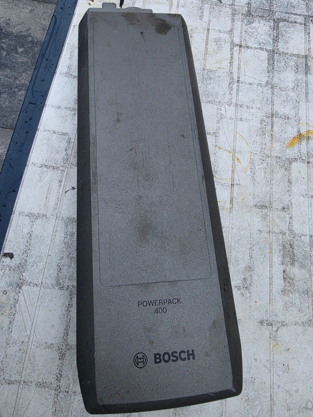Kapotte Bosch PowerPack 400 E-bike Accu - Gebruikt, Fietsen en Brommers, Gebruikt