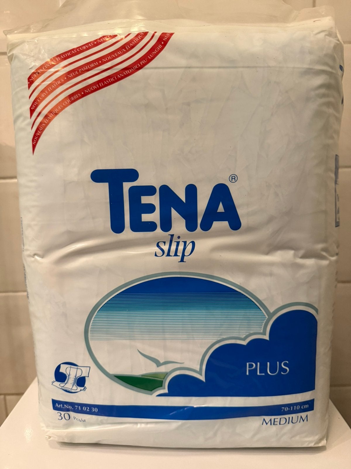 Vintage Tena slip plus medium, Verzenden, Nieuw