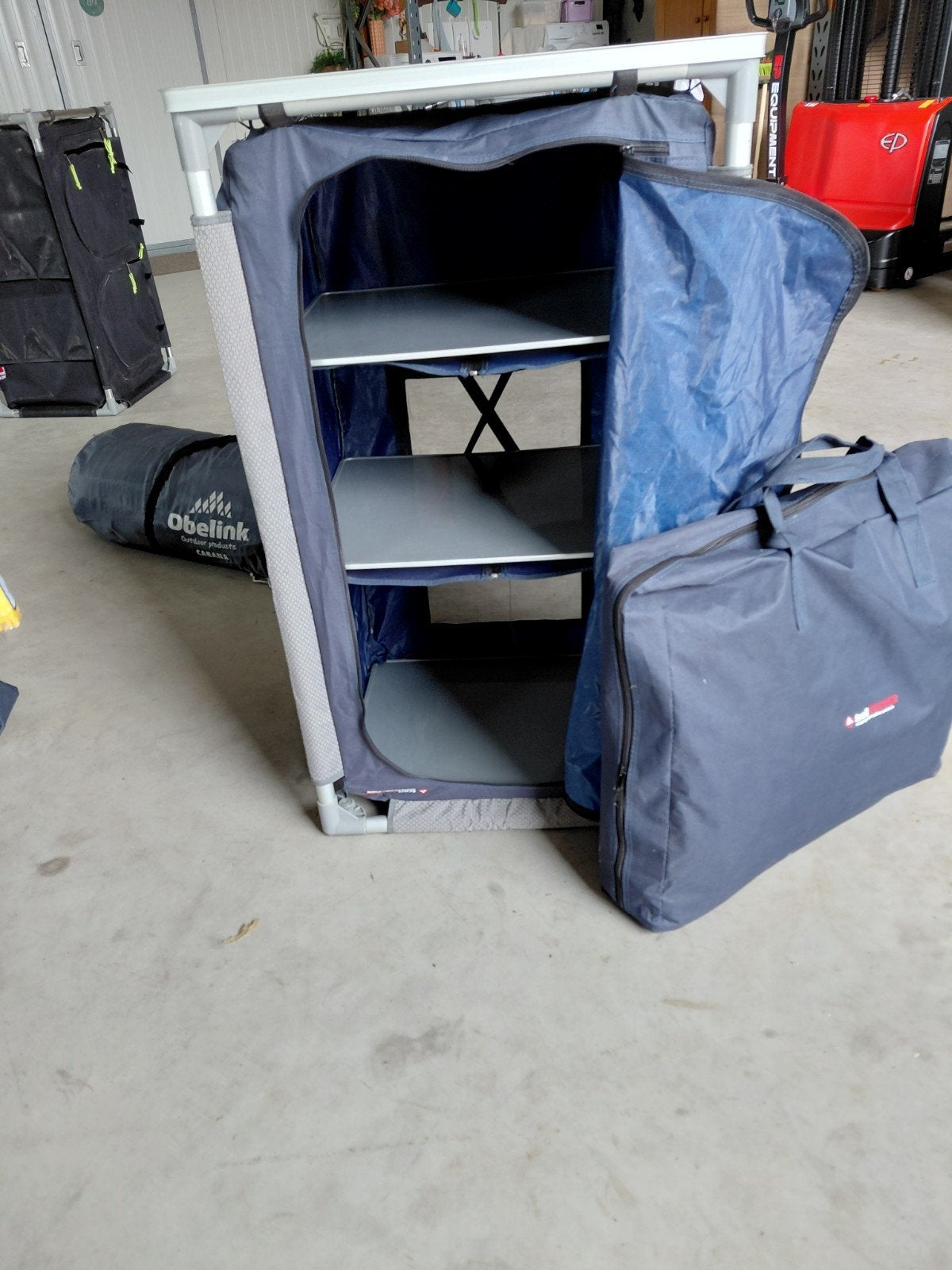 Camping kasten kampeerkast, Caravans en Kamperen, Ophalen
