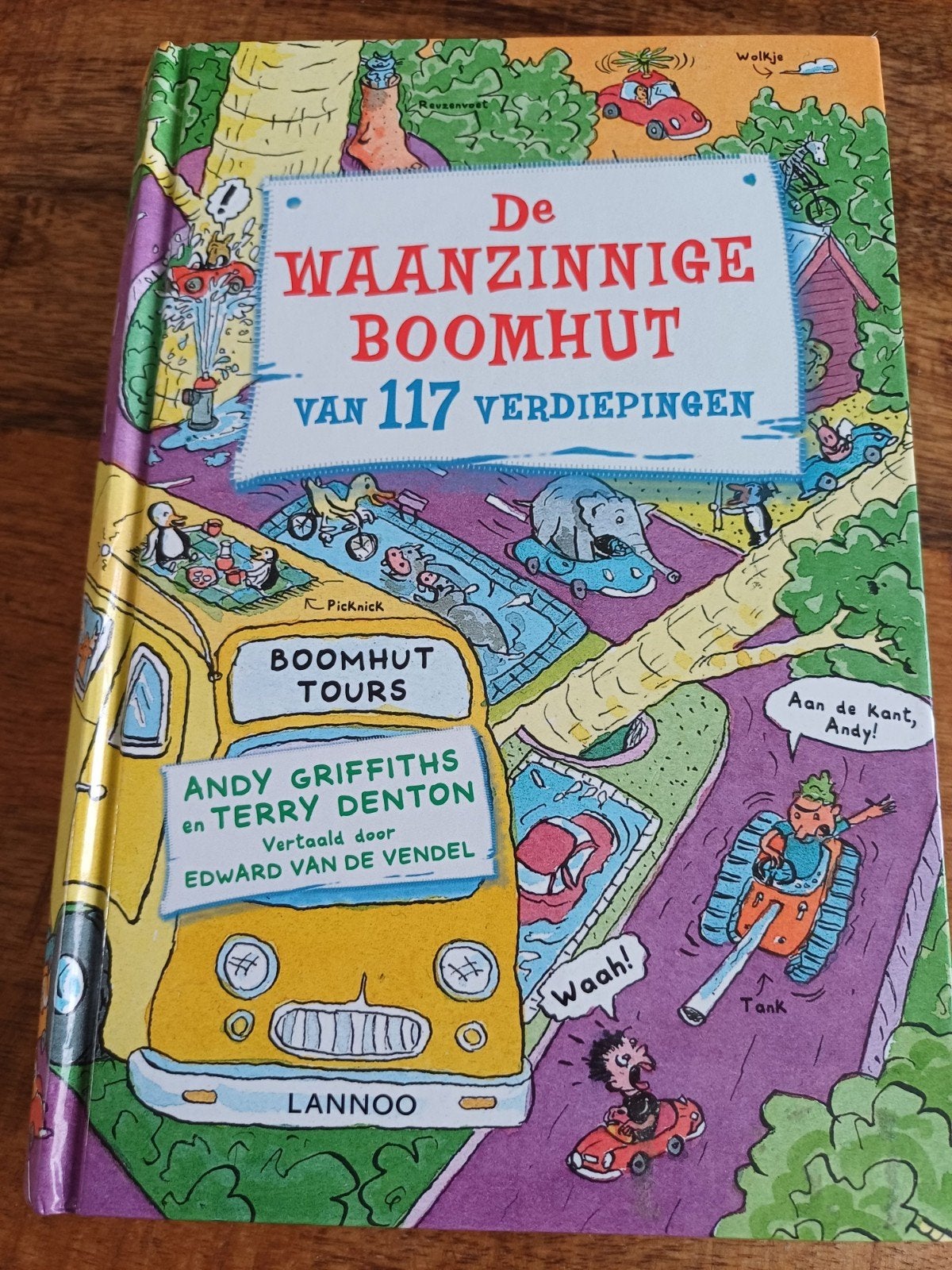 Terry Denton - De waanzinnige boomhut van 117 verdiepingen, Terry Denton; Andy Griffiths, Fictie algemeen, Ophalen of Verzenden