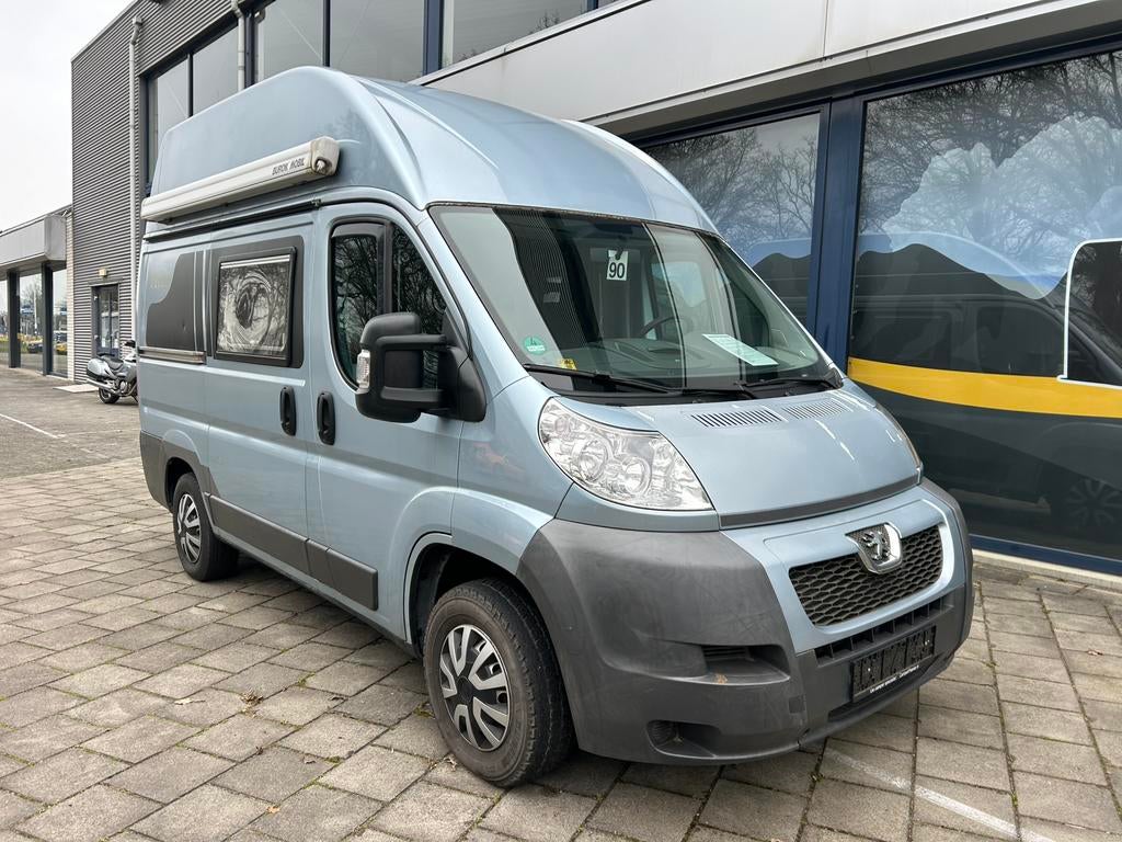 Opknapper: Burow Mobil Petite buscamper op Peugeot Boxer, Caravans en Kamperen, Overige merken, Buscamper of Camperbus, Particulier