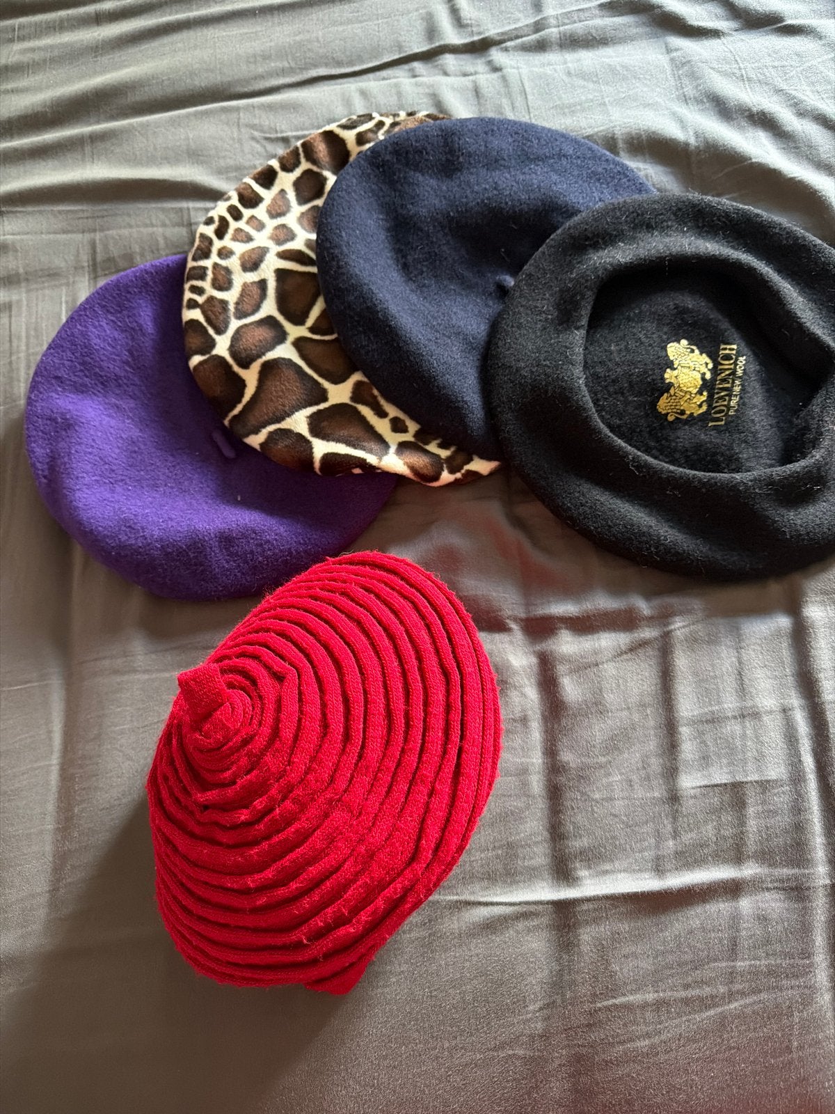 Diverse Baretten Collectie - Verschillende Kleuren en Stijle, Ophalen of Verzenden, Gedragen, One size fits all, Hoed