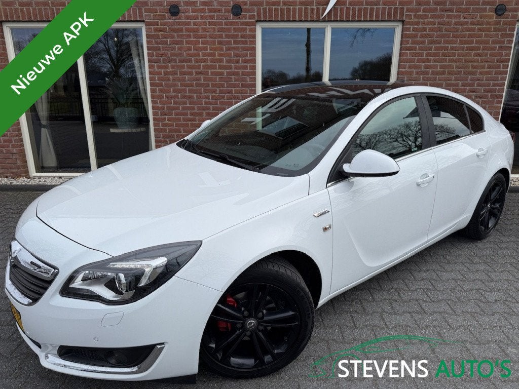 Opel Insignia 1.4 T 140 PK EcoF. Bns+ LEER / STOELVERW / STU, Auto's, Voorwielaandrijving, 730 kg, 4 cilinders, Automatische klimaatregeling