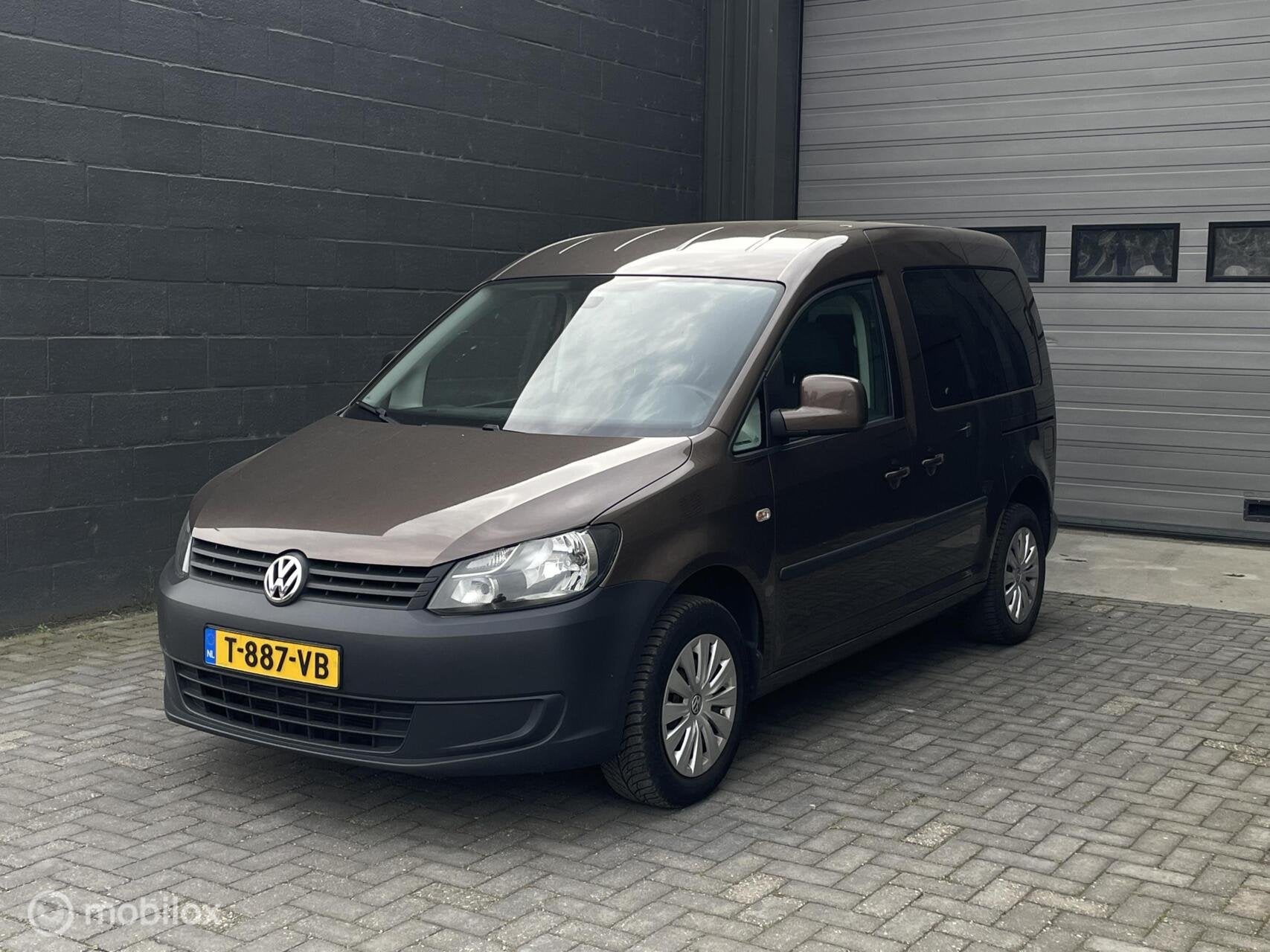 Volkswagen Caddy 1.2 TSI Benzine | 7-Persoons | Trekhaak | P, Auto's, Voorwielaandrijving, Euro 5, Gebruikt, Bruin