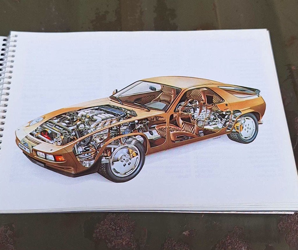 Duitstalige instructieboekje Porsche 928S 1981, mint staat!, Ophalen of Verzenden