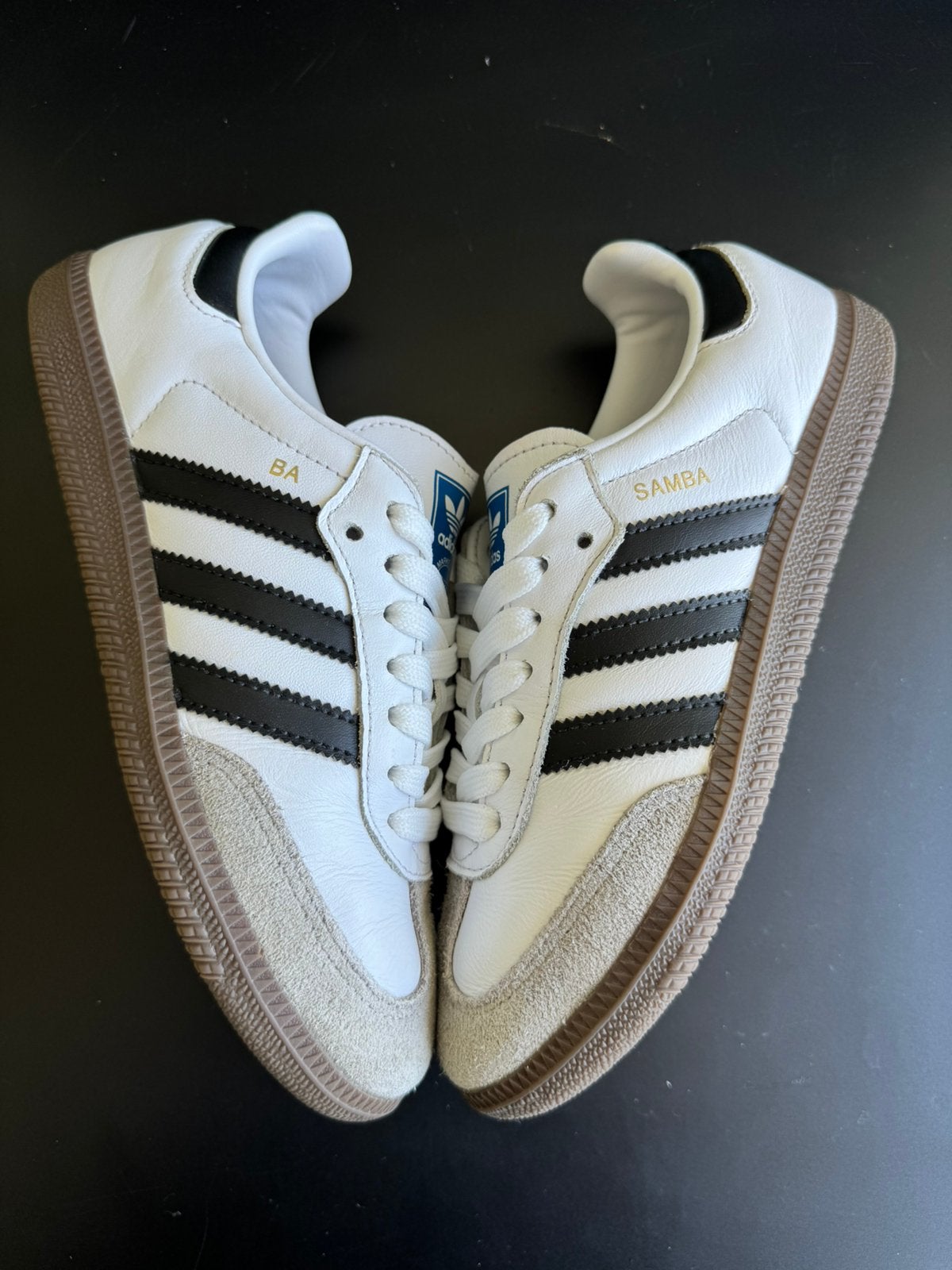 Adidas samba, echt leer maat 37 1/3, Kleding | Dames, Schoenen, Wit, Ophalen of Verzenden, Sneakers of Gympen, Zo goed als nieuw