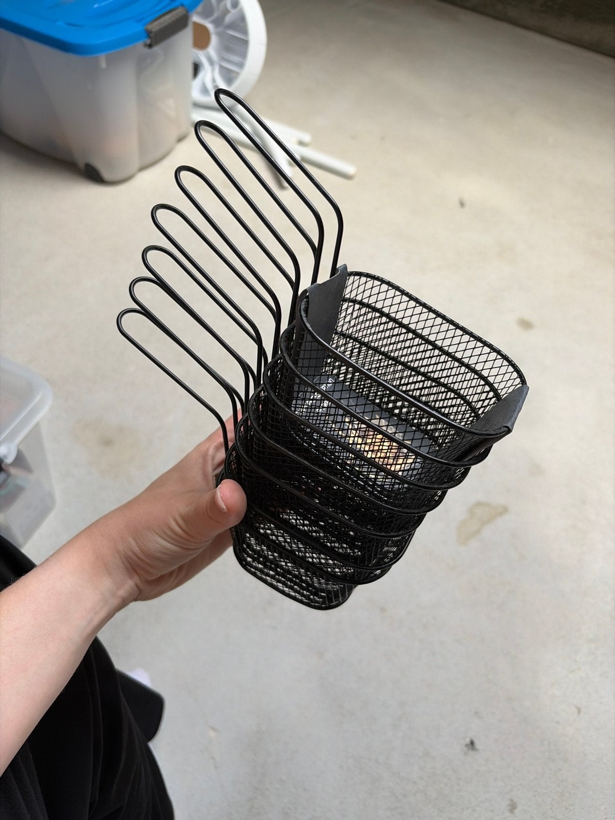 Frietmandjes voor bijgerechten - Set van 6, Overige typen, Ophalen of Verzenden, Zo goed als nieuw, Zwart