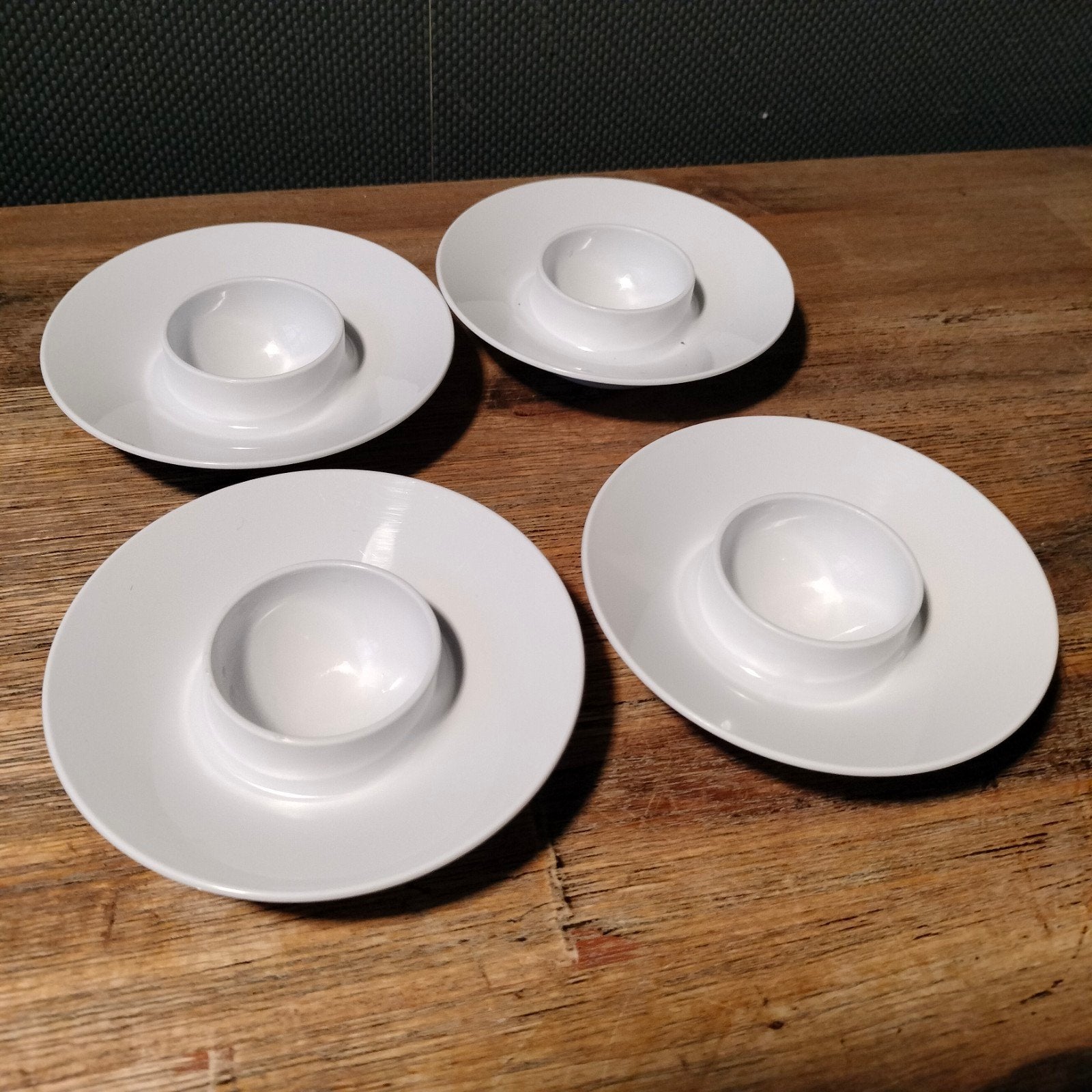 Vintage Mepal eierdoppen - set van 4, Ophalen of Verzenden, Gebruikt