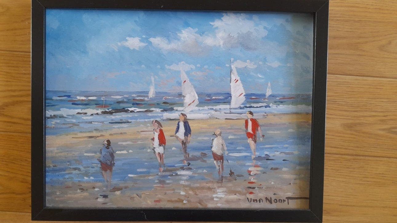 strandgezicht Van Noort Zandvoort, Ophalen of Verzenden