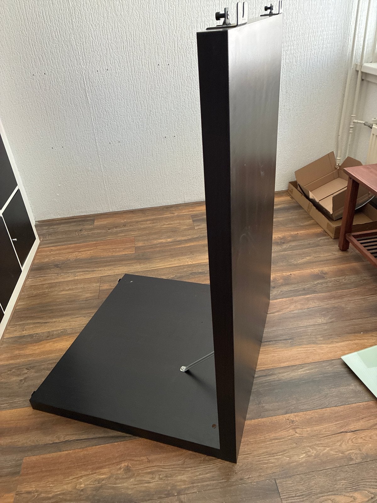 IKEA Kallax bureau/werkplek - Zwart, Ophalen, Gebruikt, Spaanplaat of MDF, IKEA
