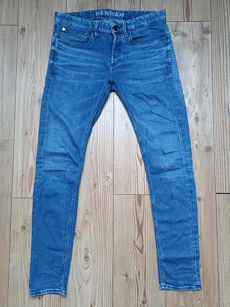 Denham Bolt maat 32-32, Kleding | Heren, Spijkerbroeken en Jeans, Ophalen of Verzenden, Zo goed als nieuw, Blauw, W32 (confectie 46) of kleiner