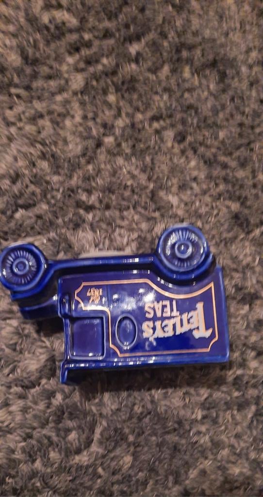 Tetley's Teas spaarpot - Vintage theebus auto, Ophalen of Verzenden