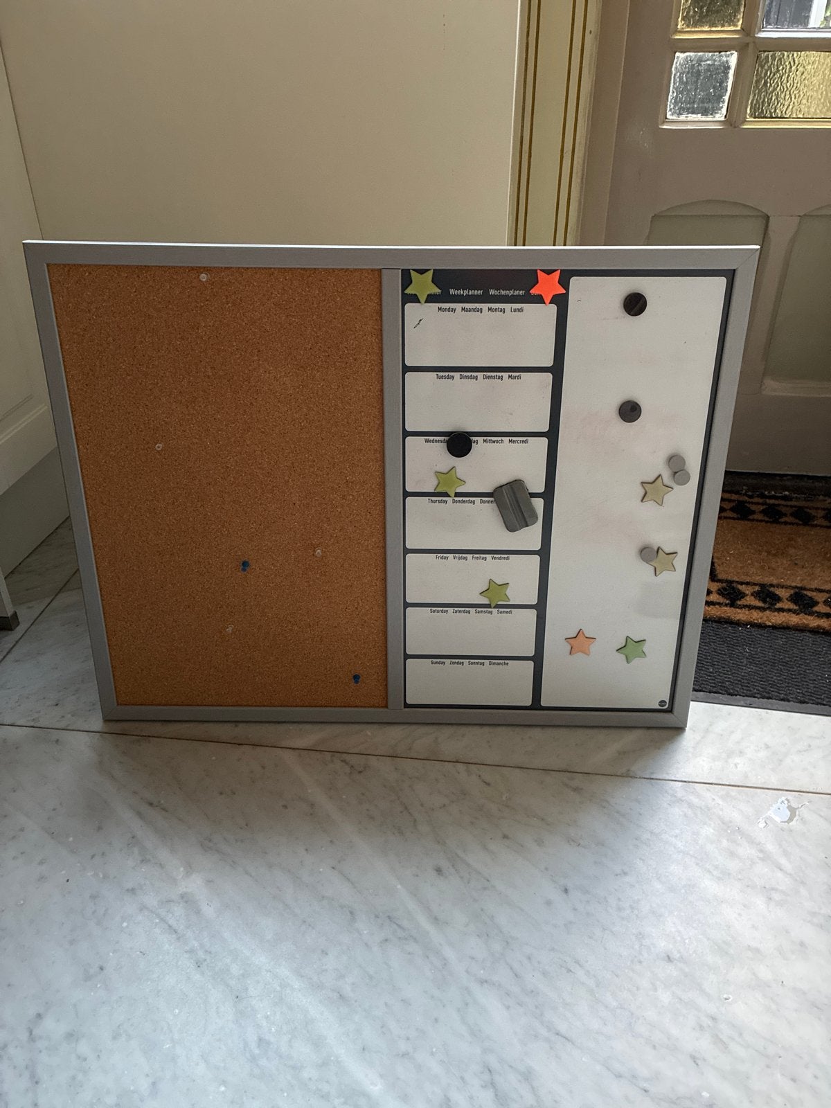 Weekplanner, Ophalen, Gebruikt