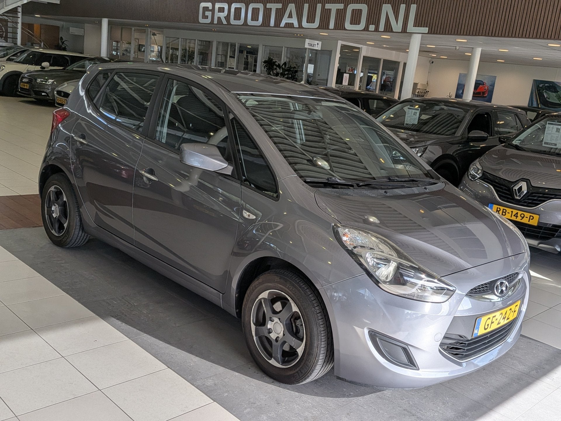 Hyundai ix20 1.4i i-Motion Airco, Trekhaak, Stuurbekrachtigi, Auto's, Voorwielaandrijving, Euro 5, Stof, Gebruikt