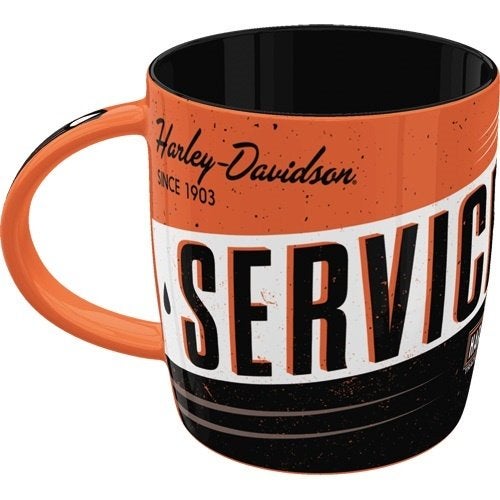 Harley Davidson Service reclame mok koffiebeker beker