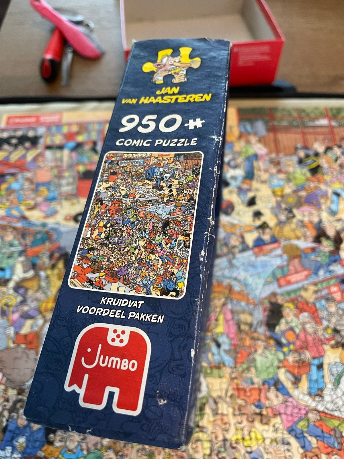 Jan van Haasteren 950+ Comic Puzzel - Kruidvat Voordeel, Ophalen, 500 t/m 1500 stukjes, Gebruikt, Legpuzzel