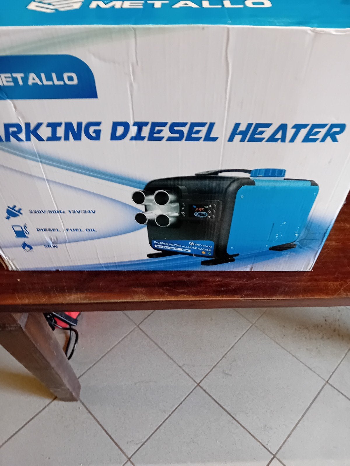 Metallo Parking Diesel Heater 5KW - Nieuw in doos, Ophalen, Nieuw, Universele onderdelen