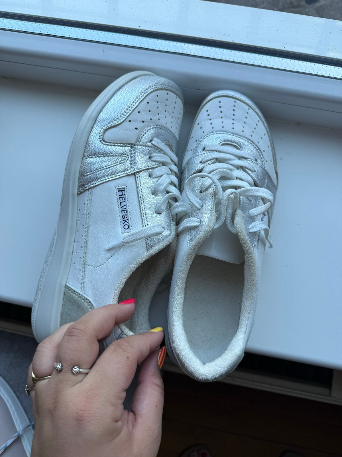 Helvesko schoenen - Nieuwstaat, Kleding | Dames, Ophalen, Nieuw, Wit, Sneakers of Gympen