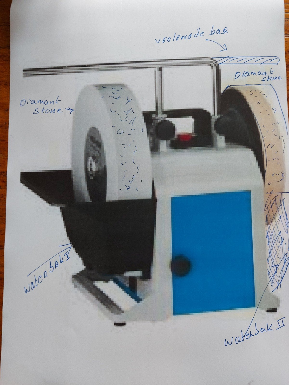 Tormek T8 Slijpmachine gevraagd voor kleine slijpplaats, Ophalen of Verzenden