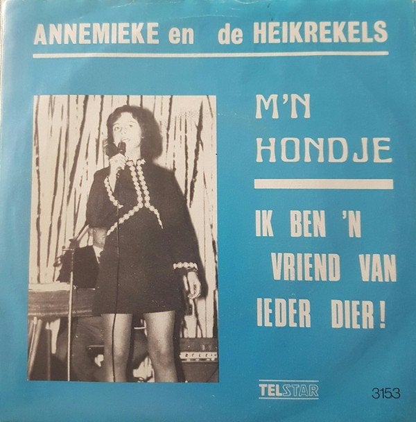 Piratentopper Annemieke En De Heikrekels M'n Hondje (1980), Fotohoes, 7 inch, Ophalen of Verzenden, Zo goed als nieuw