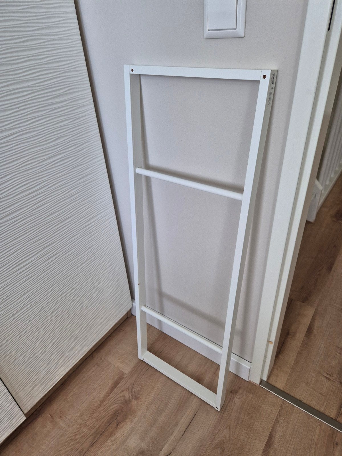 Komplement kledingroede voor Pax kast, wit, 100 x 35 cm, Huis en Inrichting, Ophalen, 50 tot 100 cm, Zo goed als nieuw, Minder dan 100 cm
