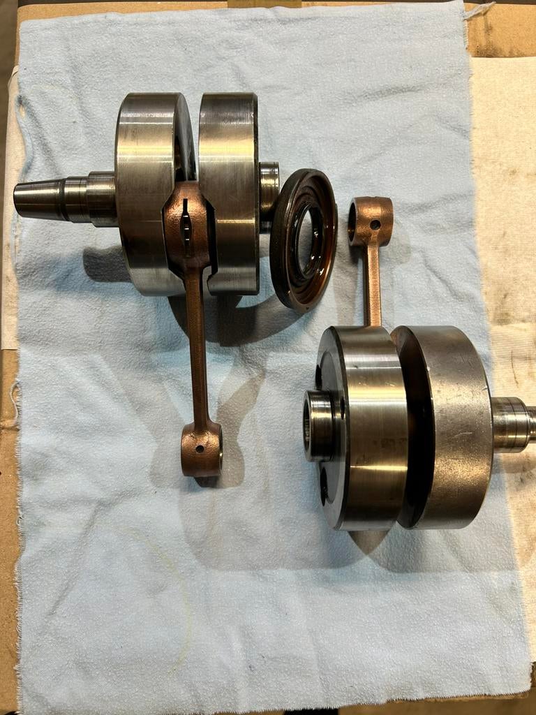 Krukasrevisie oldtimer motor crossmotor, Motoren, Ophalen of Verzenden, Nieuw