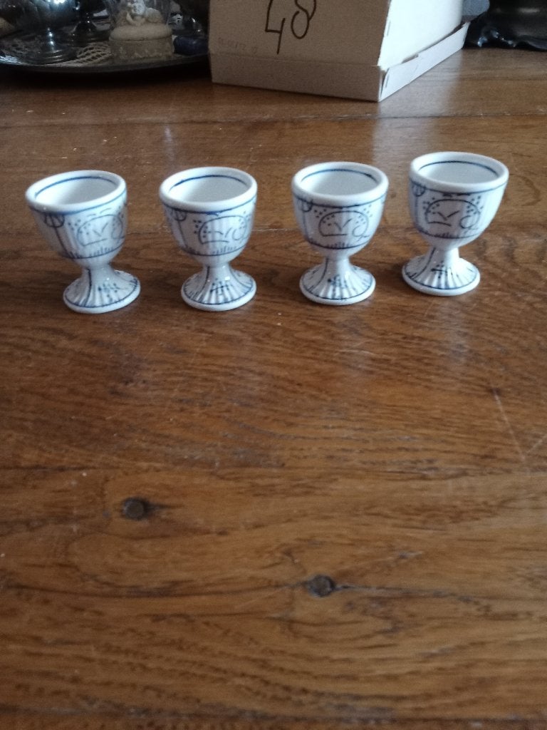 gave gemerkte eierdopjes boch serie coppenhague, Ophalen of Verzenden