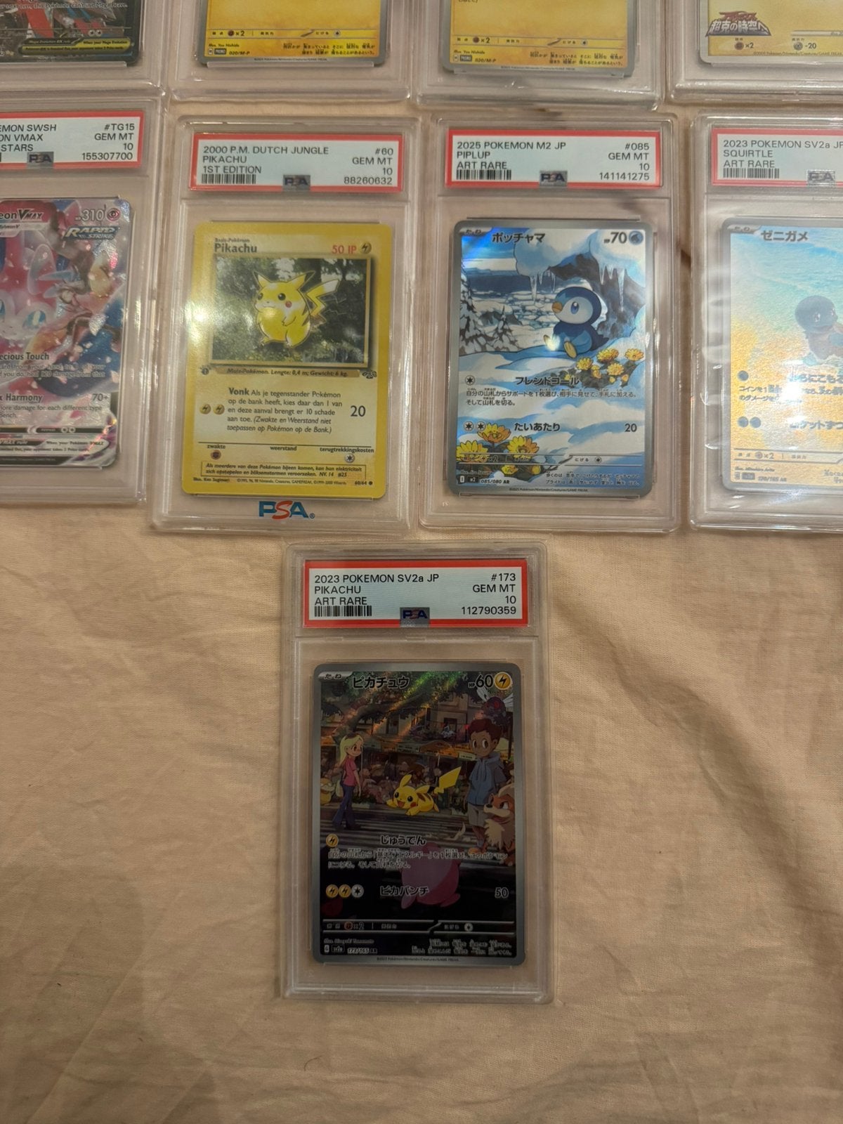 Foto 4 van Pokémon PSA collectie – 8xPSA 10 – 1xPSA9