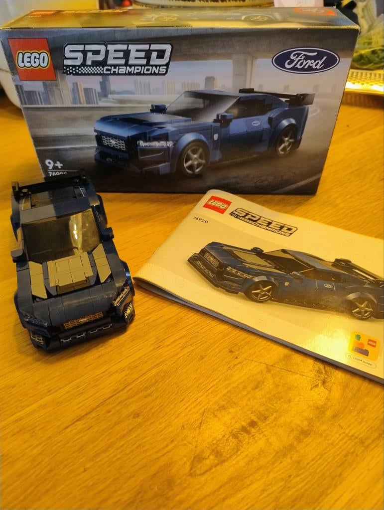 Ford Mustang Dark Horse, Compleet, Lego, Zo goed als nieuw, Complete set