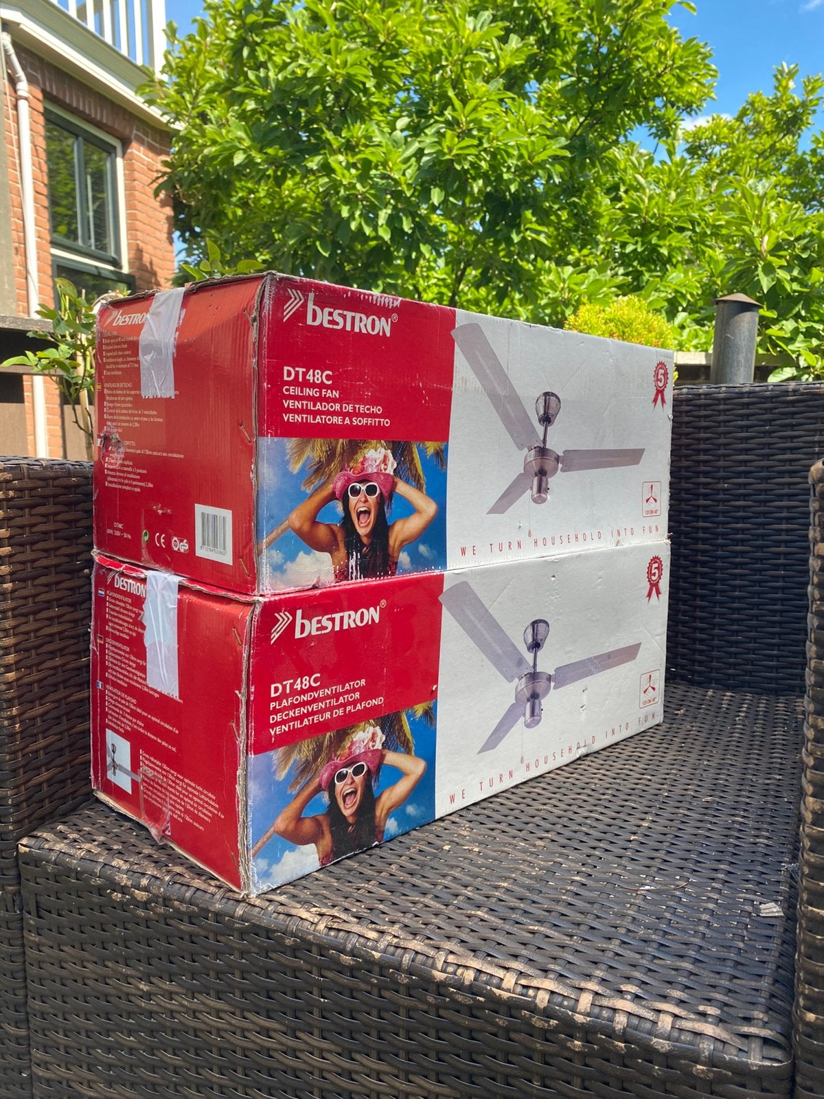 Bestron DT48C Plafondventilator, Ophalen, Nieuw, Plafondventilator