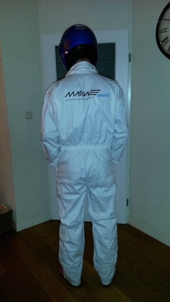 Witte overalls te koop, Ophalen, Gebruikt, Overall
