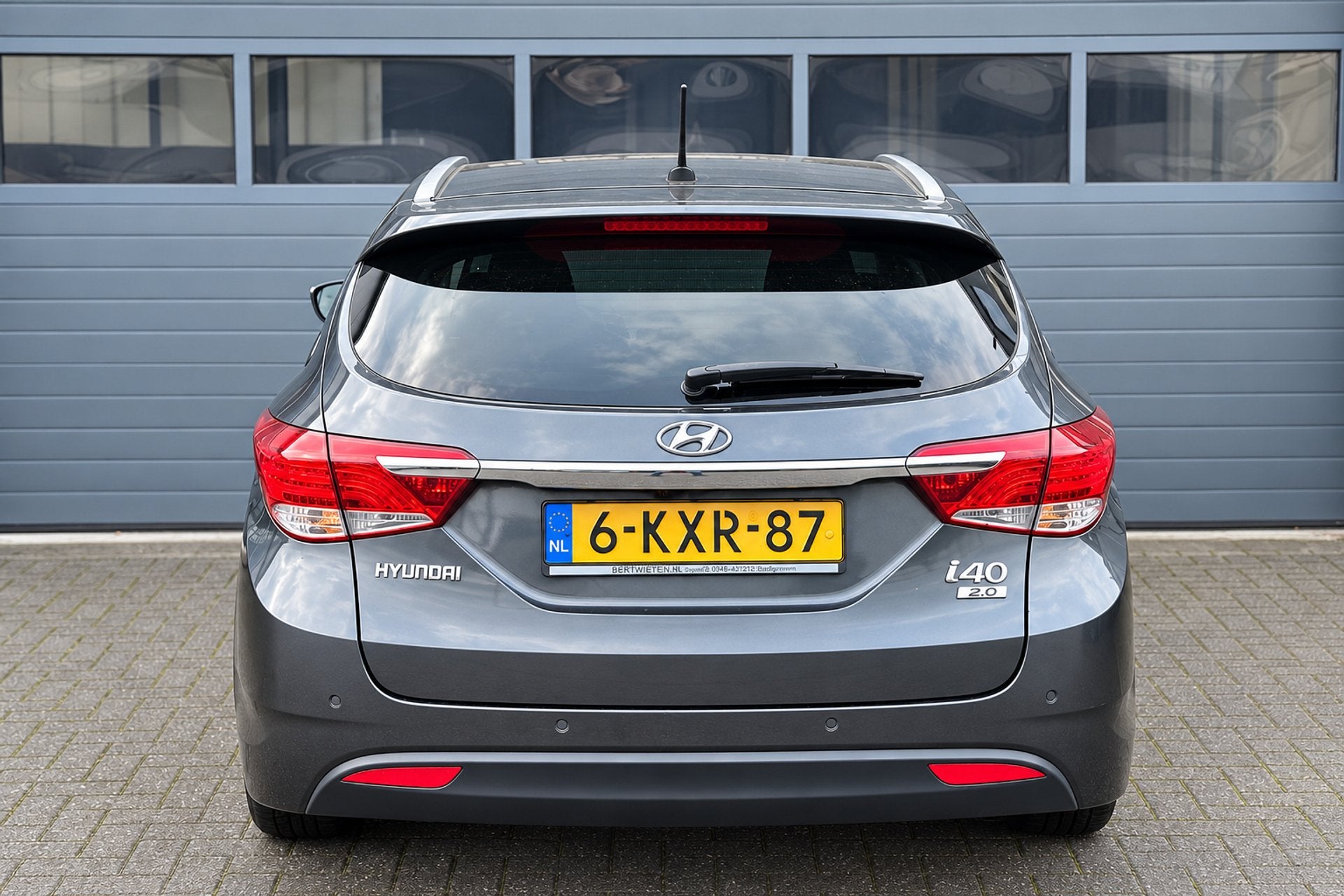 Hyundai i40 Wagon 2.0 GDI Business Edition Automaat Camera,, Auto's, Euro 5, Stof, Zwart, 4 cilinders