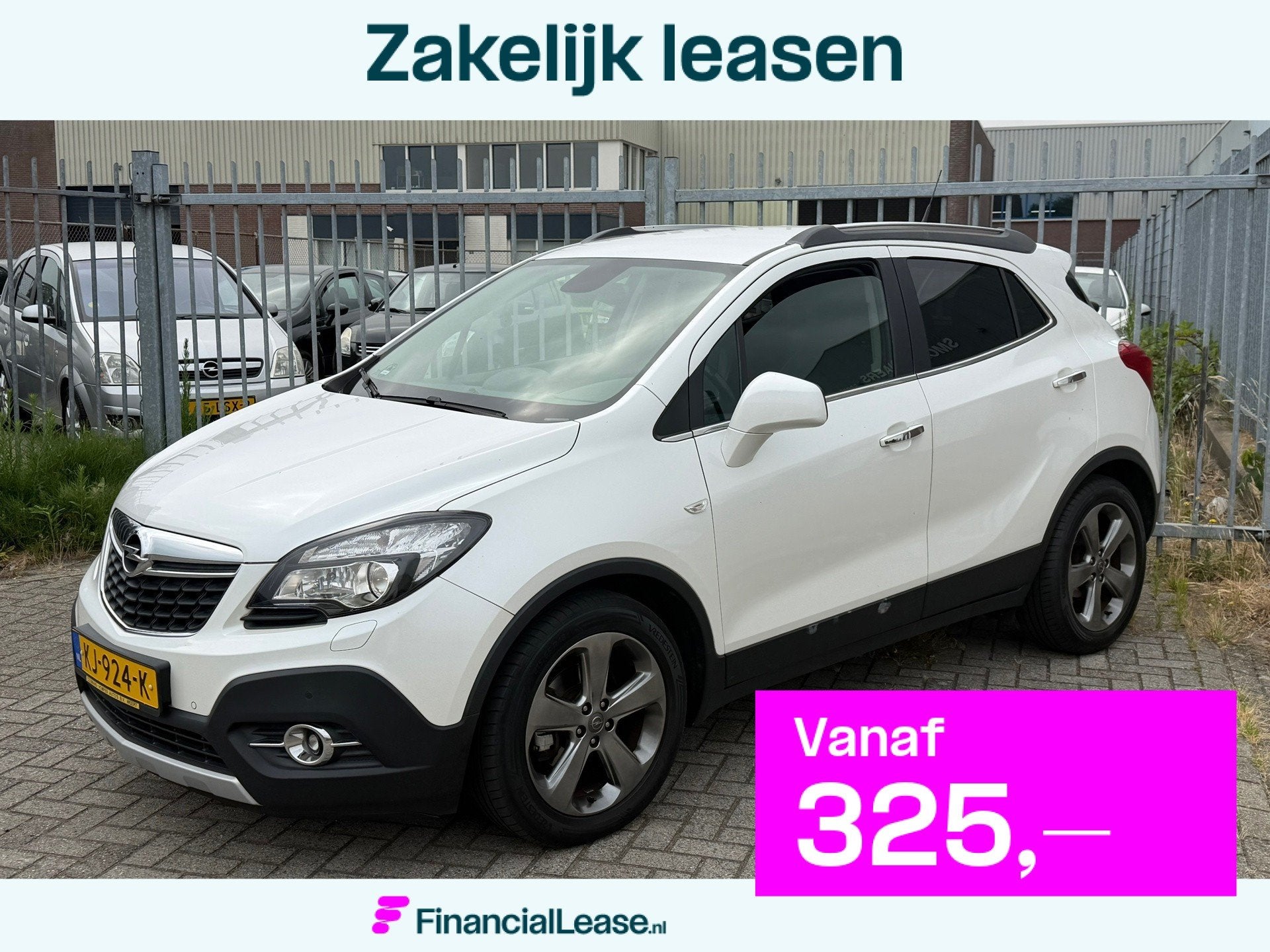 Opel Mokka 1.4 T Cosmo 140PK! Wit metallic l Navi l Leer l A