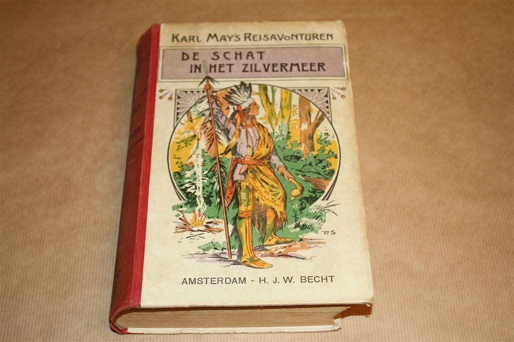 De schat in het zilvermeer. Karl May. 1940., Ophalen of Verzenden, Gelezen