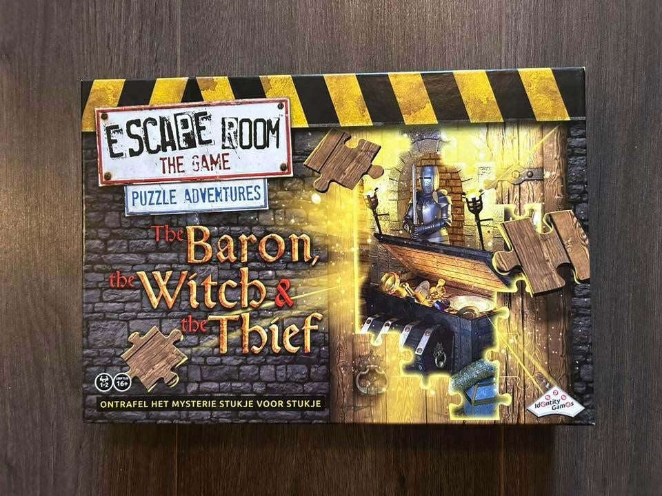 Escape Room The Game puzzle adventures The Baron, The Witch, Ophalen of Verzenden, Minder dan 500 stukjes, Gebruikt, Overige typen