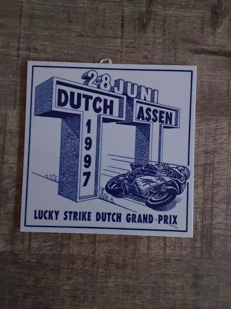 Dutch tt assen tegel 1997, Ophalen of Verzenden, Nieuw, Motoren