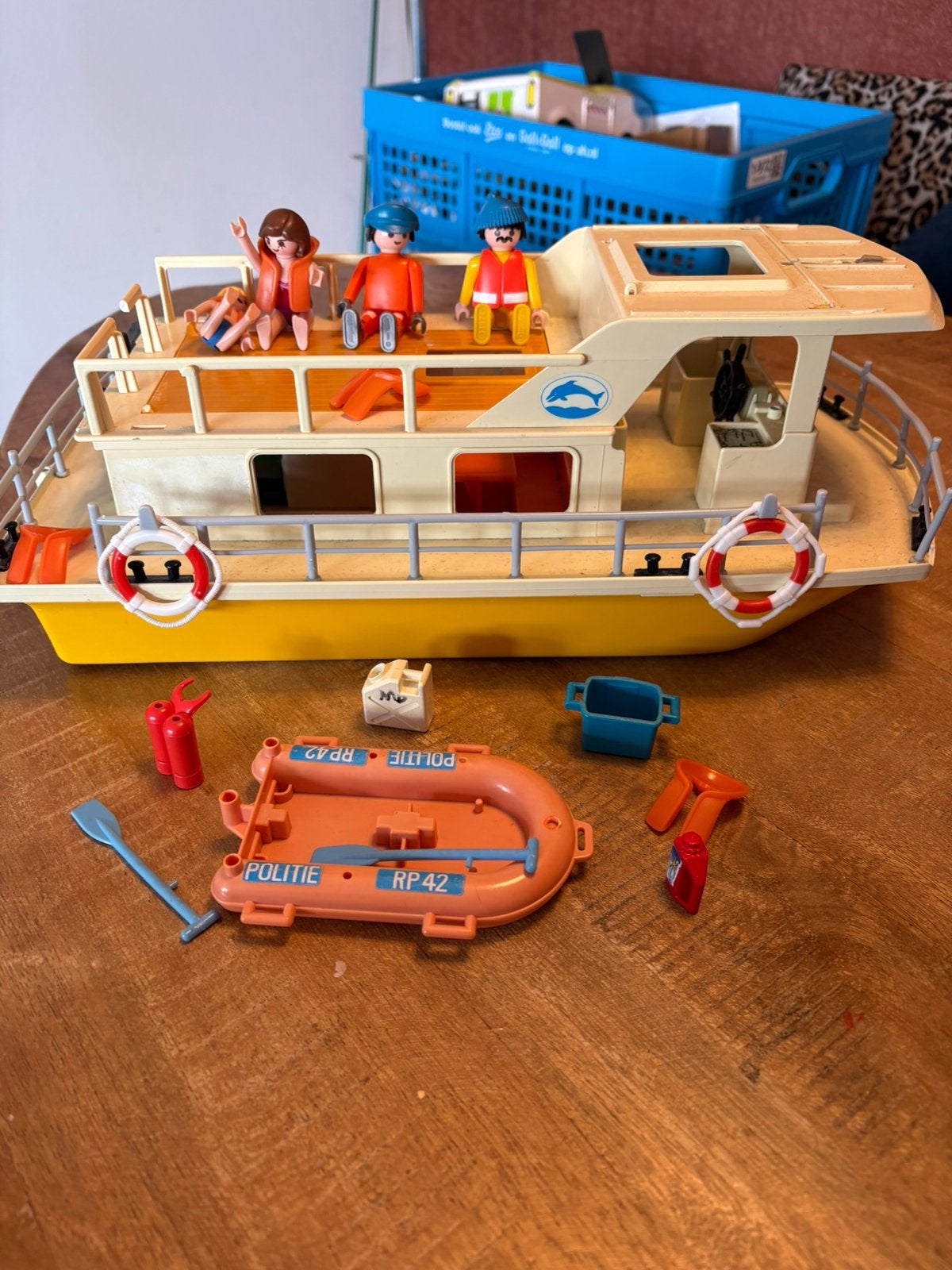 Playmobil boten, Ophalen, Gebruikt