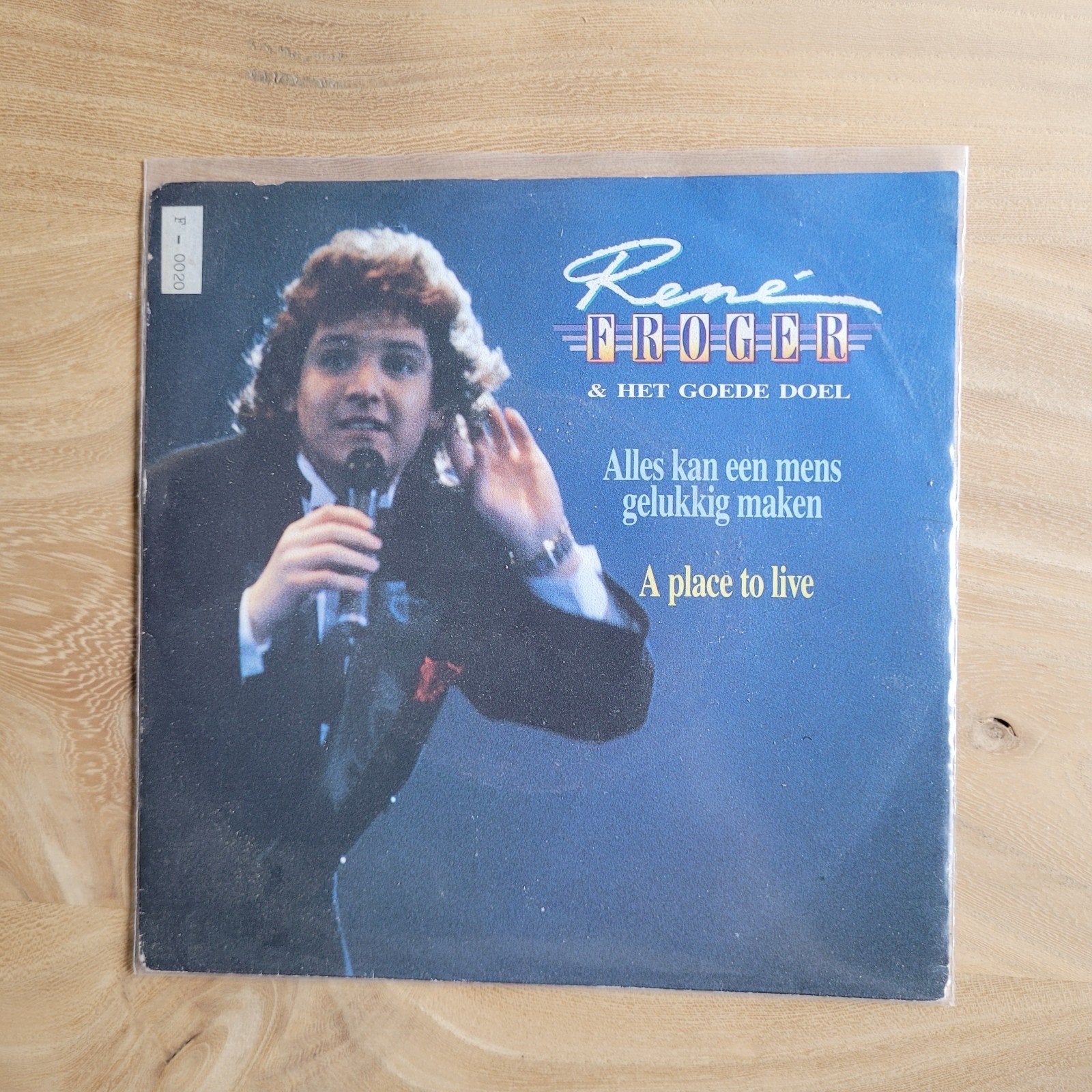 René Froger & Het Goede Doel -Alles kan een mens gelukkig ma, Cd's en Dvd's, Gebruikt, 7 inch, Ophalen of Verzenden, EP