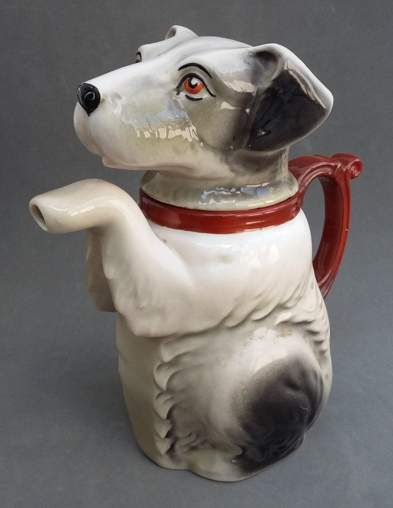 Omstreeks 1925 MOSA Maastricht Theepot Hond Theepotje, Ophalen of Verzenden