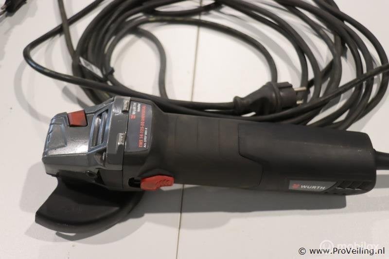 Online Veiling: WÜRTH MASTER EWS 14-125-EQ UNIVERSAL Haak..., Doe-het-zelf en Verbouw, Gebruikt
