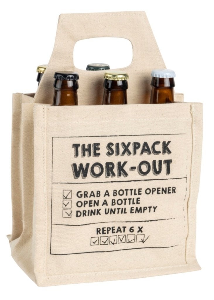 Canvastasje the sixpack workout flessendrager 16 stuks €4 ps, Overige typen, Ophalen of Verzenden, Nieuw